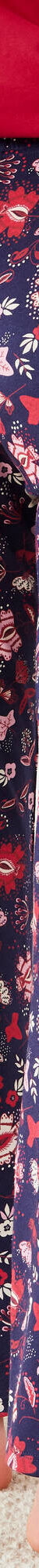 Pantalon pyjama imprimé floral (marine / rouge) Pantalon pyjama imprimé floral (marine / rouge)